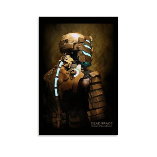 BBAUER Dead Space Poster Dekorative Malerei Leinwand Wandkunst Wohnzimmer Poster Schlafzimmer Malerei,Wandkunst Bilddruck Moderne Familienzimmer Dekor 08x12inch(20x30cm) von BBAUER