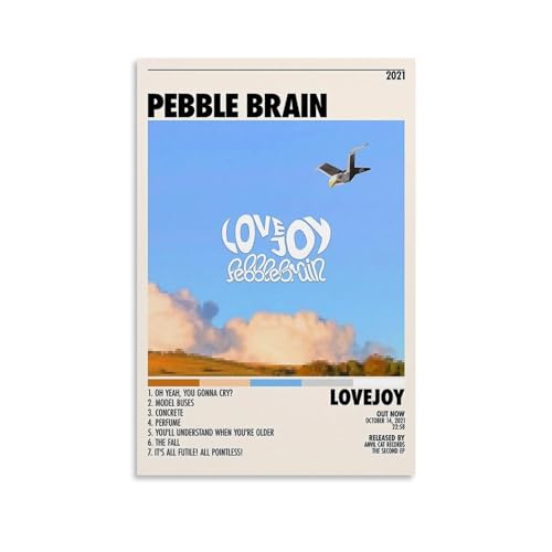 BBAUER Pebble Brain Lovejoy Poster Dekorative Malerei Leinwand Wandkunst Wohnzimmer Poster Schlafzimmer Malerei,Wandkunst Bilddruck Moderne Familienzimmer Dekor 12x18inch(30x45cm) von BBAUER