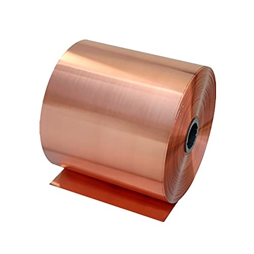 BBAUER Reines Kupfer Cu Metallblech Verwendung, Dacheindeckung Flashing, Diy 3000Mm/0.06Mm*100Mm von BBAUER