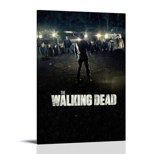 BBAUER The Walking Dead Poster Poster Dekorative Malerei Leinwand Wandkunst Wohnzimmer Poster Schlafzimmer Malerei,Wandkunst Bilddruck Moderne Familienzimmer Dekor 08x12inch(20x30cm) von BBAUER