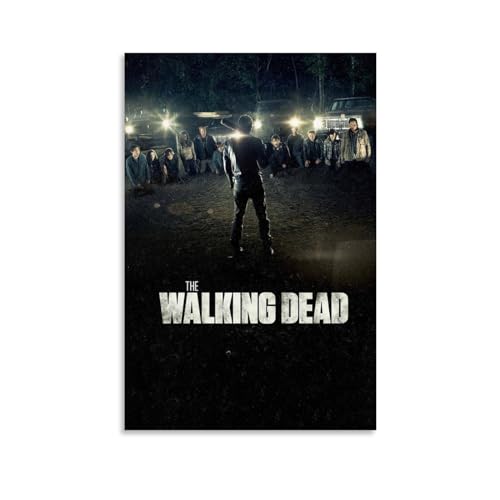 BBAUER The Walking Dead Poster Poster Dekorative Malerei Leinwand Wandkunst Wohnzimmer Poster Schlafzimmer Malerei,Wandkunst Bilddruck Moderne Familienzimmer Dekor 08x12inch(20x30cm) von BBAUER