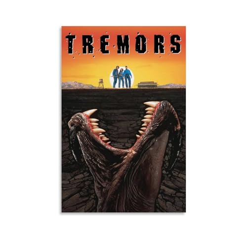 BBAUER Tremors Movie Poster Dekorative Malerei Leinwand Wandkunst Wohnzimmer Poster Schlafzimmer Malerei,Wandkunst Bilddruck Moderne Familienzimmer Dekor 08x12inch(20x30cm) von BBAUER