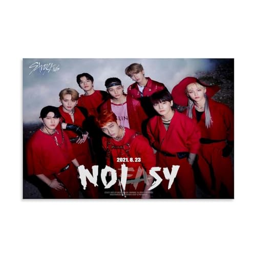 Idol Group Stray Kids Poster Dekorative Malerei Leinwand Wandkunst Wohnzimmer Poster Schlafzimmer Malerei,Wandkunst Bilddruck Moderne Familienzimmer Dekor 12x18inch(30x45cm) von BBAUER