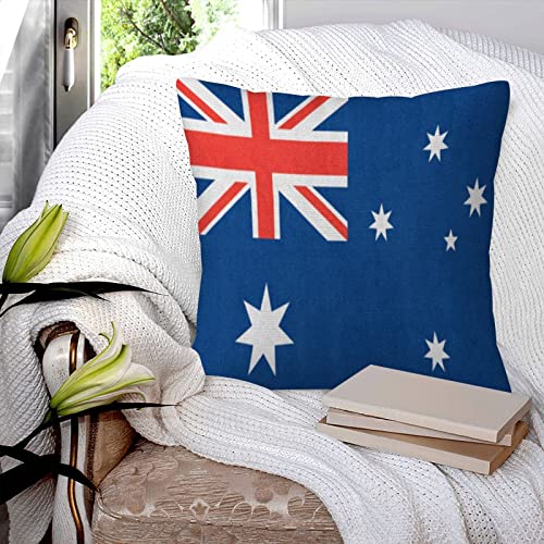 Kissenbezüge 45x45cm,Australisches Australien-Flaggen-Emblem-grafisches Southerncross-Symbol,Dekorationskissenbezüge quadratisch weich Kissenbezüge für Couch Sofa Bett von BBAUER