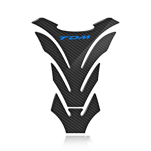 Tankaufkleber Für Yamaha TDM 900 Motorrad Fuel Tank Pad Cover Protector Aufkleber Aufkleber (Color : Blu) von BBAUER