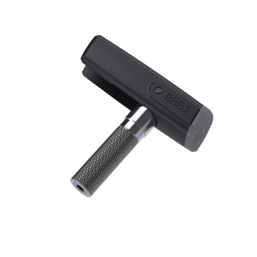 BBB Cycling Fahrrad Drehmomentschlüssel Einstellbar von 4 bis 6 Nm Inklusive Sechskantschlüssel TorqueTune BTL-182 2.5/3/4/5/6mm T25, Schwarz von BBB