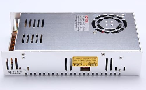 400W Single Output Schaltleistung Versorgungstreiber 12V 24V 36V 48V DC LED STRUERUNG ac110/220v Eingang (Größe : 100-120V/200-240V, Farbe: 48V 8.3A) von ZOGUO