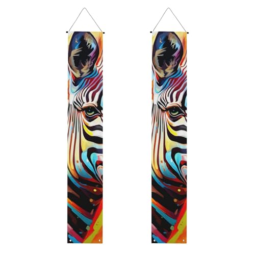 Abstraktes Tier-Zebra-Druck, wiederverwendbar, Abschlussbanner, All-in-One-Hänge-Set, Party, drinnen, draußen Abstraktes Tier-Zebra-Druck, wiederverwendbar, Abschlussbanner, All-in-One-Hänge-Set, Party, drinnen, draußen von BBEXJIGY