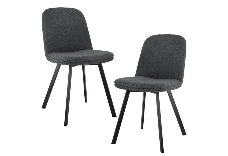 BBG Esszimmerstuhl Teddy-Fleece Sessel Metallgestell weich atmungsaktiv modern, für Wohnzimmer Homeoffice BBG Esszimmerstuhl Teddy-Fleece Sessel Metallgestell weich atmungsaktiv modern, für Wohnzimmer Homeoffice von BBG