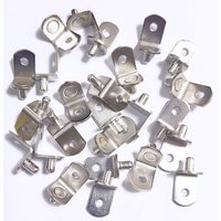 6mm Regal Halterung Pegs Mit Loch, Halterung-style, L-Förmige Möbel Schrank | 2 Sets - 8 Pins von BBHARDWARES