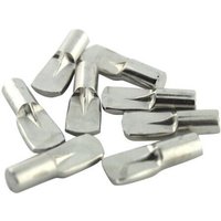 8 Pins - 5mm Shelf Pegs Pins Schrank Möbel Löffel Form Stützstifte Für Regale Vernickelt von BBHARDWARES