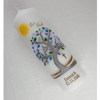 Taufkerze Lebensbaum, Inkl. Beschriftung Taufkerze Lebensbaum, Inkl. Beschriftung von BBMagicShop