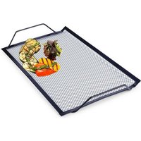 Perforated grill plate in black metal for meat and vegetables 36739511 36739511 von BBQ COLLECTION