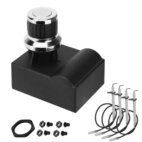 5 Outlet Grill Igniter Kit for Blackstone 36 Inch Griddle with Air Fryers Combo, Electronic Battery Spark Ignitor with Ignition Wires Replacement Parts for Blackstone 4 Burner von BBQ Future