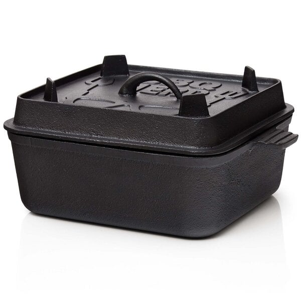 BBQ Nerd Dutch Oven Brottopf - Kastenform mit Deckel von BBQ Nerd