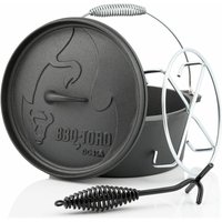 Dutch Oven DO45AX, 3,1 l Alpha Gusseisen Kochtopf, Gusstopf - Bbq-toro Dutch Oven DO45AX, 3,1 l Alpha Gusseisen Kochtopf, Gusstopf - Bbq-toro von BBQ-TORO