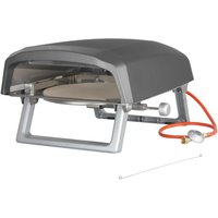 Gas Pizzaofen mit Drehteller, mobiler Pizza Ofen mit Drehfunktion, 8,5 kW, mit Pizzastein - Bbq-toro von BBQ-TORO