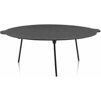 Gusseisen Grillplatte ø 60 cm mit 3 Beinen Untersetzer rund - Bbq-toro von BBQ-TORO