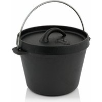 Mini Dutch Oven 700 ml 1 qt traditioneller Gusseisen Kochtopf - Bbq-toro von BBQ-TORO