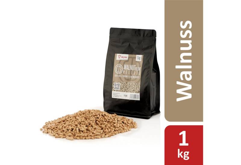 BBQ-Toro Aromabox Walnut Blend Pellets aus 100% Holz (vorwiegend Walnuss) für Grill von BBQ-Toro