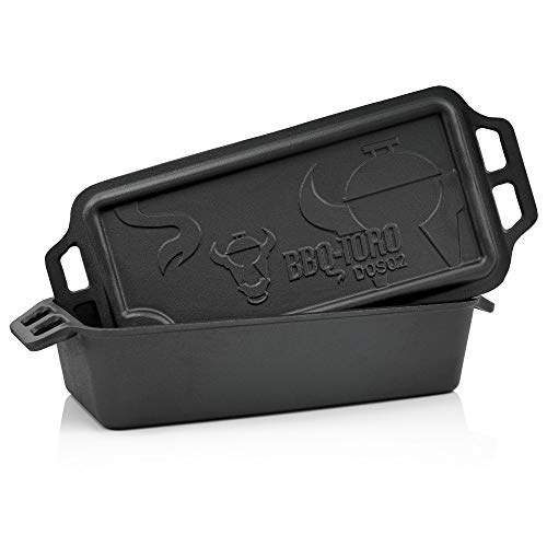 BBQ-Toro Dutch Oven Pan | Gusseisen Kochtopf Gusstopf mit Deckel | 9,4 Liter | preseasoned - bereits eingebrannt | Bräter mit Deckel, Gusseisenkochtopf, Guss Töpfe, Dutch Oven Pot, Gusseisentöpfe BBQ-Toro Dutch Oven Pan | Gusseisen Kochtopf Gusstopf mit Deckel | 9,4 Liter | preseasoned - bereits eingebrannt | Bräter mit Deckel, Gusseisenkochtopf, Guss Töpfe, Dutch Oven Pot, Gusseisentöpfe von BBQ-Toro