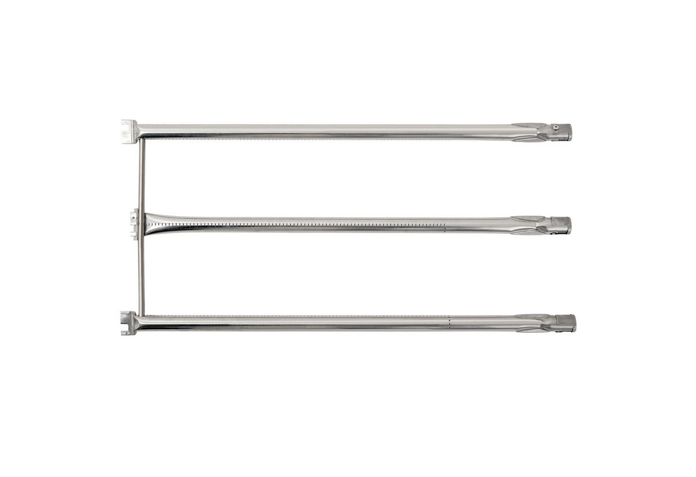 BBQ-Toro Gasgrill Edelstahl Brennerrohr-Set, Ersatzbrenner für div. Weber Gasgrills von BBQ-Toro