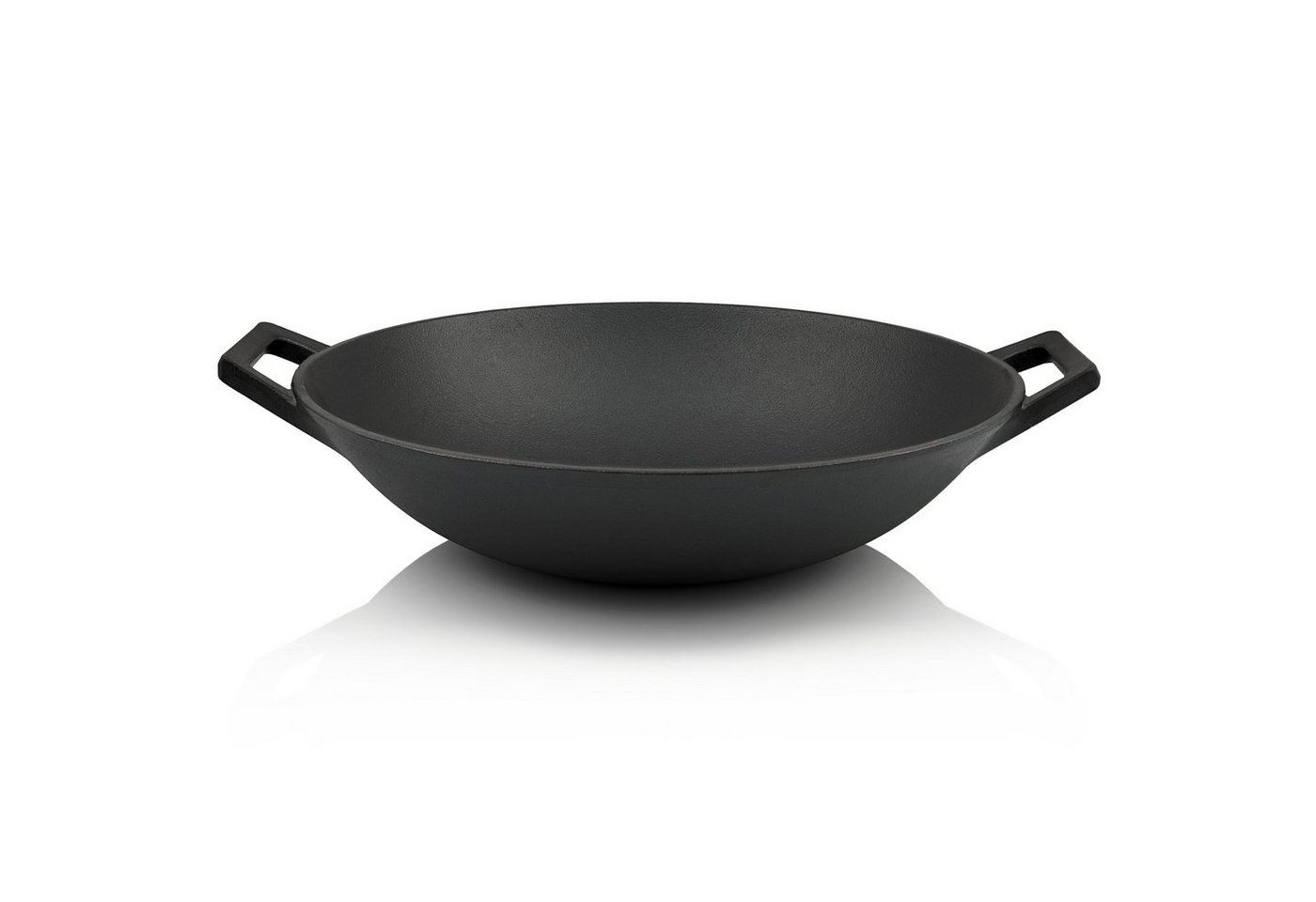 BBQ-Toro Wok Gusseisen Wok Ø 35,5 cm, Bratpfanne + Grillpfanne, Gusseisen von BBQ-Toro