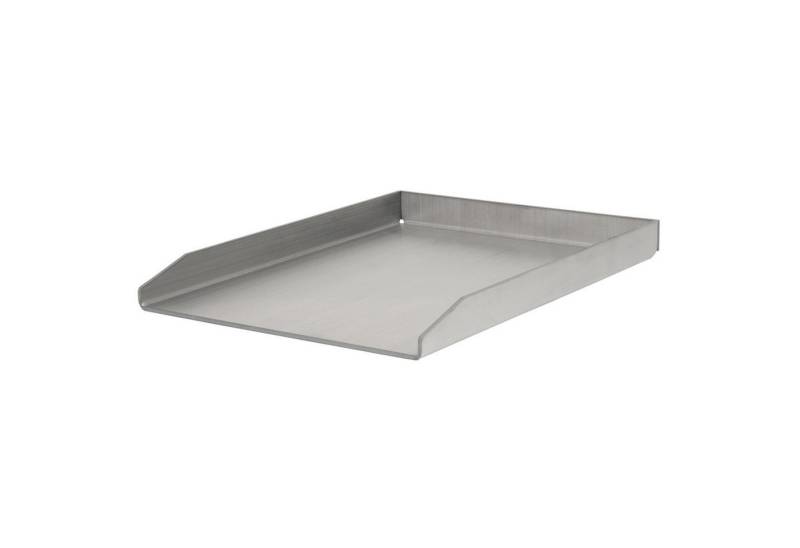 BBQ-Toro Grillplatte Edelstahl Grillplatte, 30 x 40 cm, BBQ Grill Plancha für Steak, Spiege von BBQ-Toro