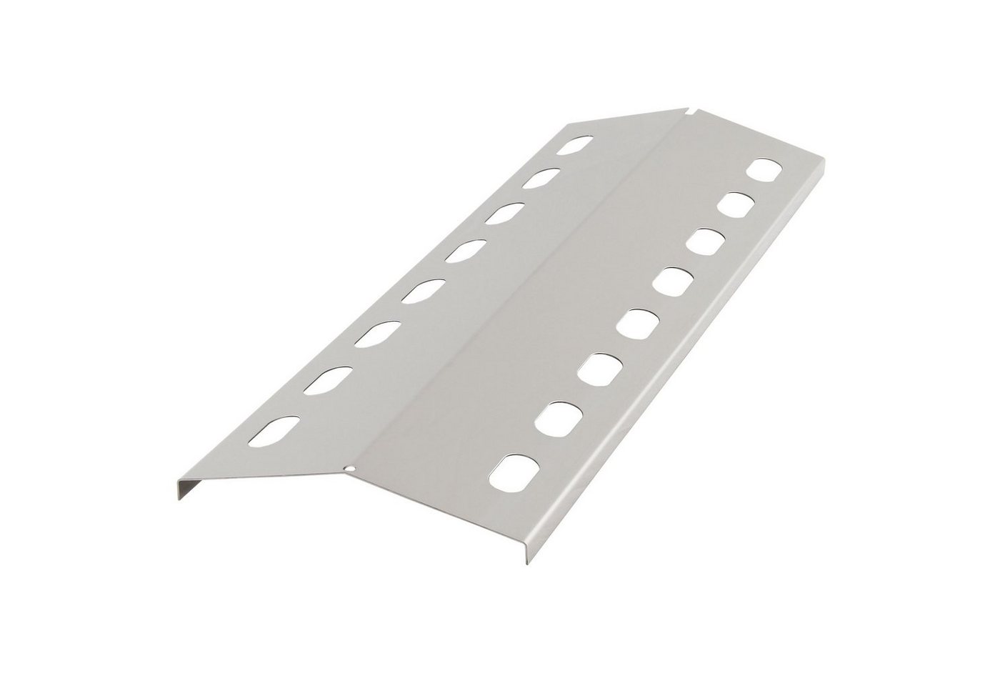 BBQ-Toro Grillrost Edelstahl Flammenverteiler Gasgrill, 39 x 12,5cm, Brennerabdeckung von BBQ-Toro