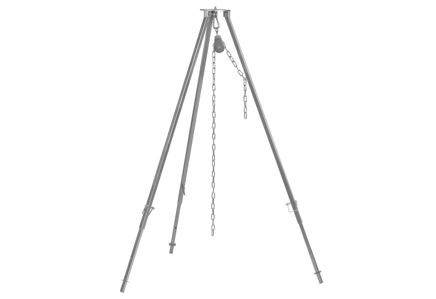 BBQ-Toro Schwenkgrill Dreibein Grill, 110 - 175 cm, Dreibein für Feuerschale, Dreibein BBQ-Toro Schwenkgrill Dreibein Grill, 110 - 175 cm, Dreibein für Feuerschale, Dreibein von BBQ-Toro