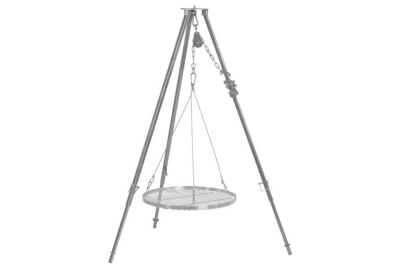 BBQ-Toro Schwenkgrill Dreibein Grill mit Ø 50 cm Grillrost, 110 - 175 cm, Dreibein für Schwe, Einfache Reinigung von BBQ-Toro