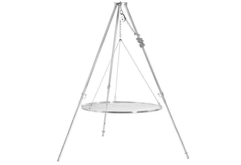 BBQ-Toro Schwenkgrill Edelstahl Dreibein Grill mit Ø 90 cm Grillrost, 110 - 175 cm von BBQ-Toro