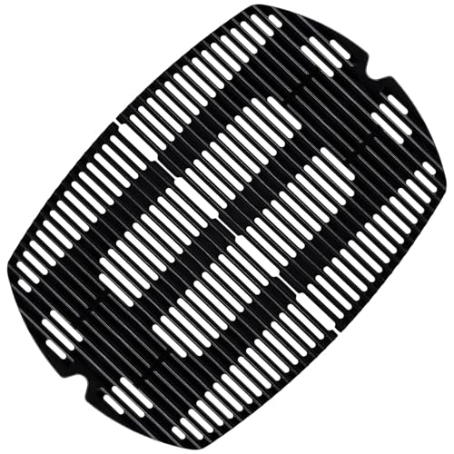 7646 Grillrost Gusseisen für Weber Q300, Q320, Q3000, Q3200 Serie, 45,2 x 31,75CM Gussrost Grill Ersatzteile Zubehör für 7584,586002,57060001,404341 Grill Modelle, 2 Stück 7646 Grillrost Gusseisen für Weber Q300, Q320, Q3000, Q3200 Serie, 45,2 x 31,75CM Gussrost Grill Ersatzteile Zubehör für 7584,586002,57060001,404341 Grill Modelle, 2 Stück von BBQ-Yummy