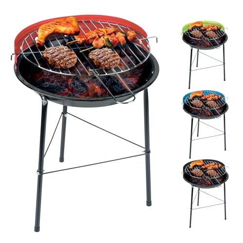 BBQ Collection Grill - BBQ Holzkohle - Leichter tragbarer Barbecue-Grill - Ø 43 cm - Zufällige Farbe von BBQ