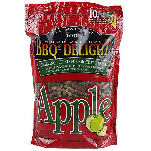 BBQr´s Delight BD-5005 Apfel Holz Pellets, 450 g von BBQr's Delight