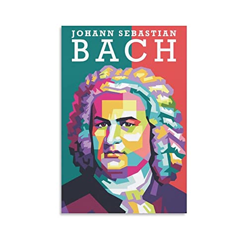 BBSYDH Foto Auf Leinwand 40 * 60cm Senza Cornice Il compositore Johann Sebastian Bach creatività regalo soggiorno stampe camera da letto decorazione poster opere d'arte BBSYDH Foto Auf Leinwand 40 * 60cm Senza Cornice Il compositore Johann Sebastian Bach creatività regalo soggiorno stampe camera da letto decorazione poster opere d'arte von BBSYDH