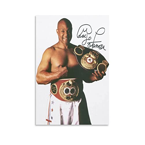 BBSYDH Foto Auf Leinwand 60 * 90cm Senza Cornice George Foreman Boxing Star Picture Print Modern Family Bedroom Decor Posters BBSYDH Foto Auf Leinwand 60 * 90cm Senza Cornice George Foreman Boxing Star Picture Print Modern Family Bedroom Decor Posters von BBSYDH