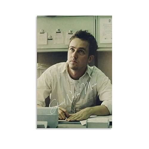 BBSYDH Leinwand Wandkunst Malerei 30 * 50cm Senza Cornice Edward Norton Movie Poster Canvas Wall Art Room Pictures for Bedroom Gifts Decor BBSYDH Leinwand Wandkunst Malerei 30 * 50cm Senza Cornice Edward Norton Movie Poster Canvas Wall Art Room Pictures for Bedroom Gifts Decor von BBSYDH