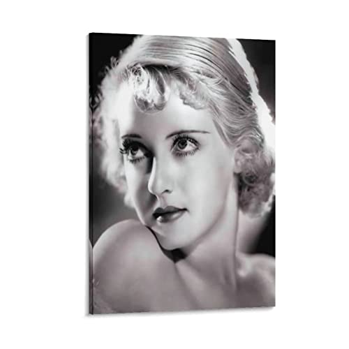 BBSYDH Leinwand Wandkunst Malerei 60 * 90cm Senza Cornice Attrice del secolo scorso Bette Davis Poster e arte della parete Arredamento moderno della camera da letto familiare BBSYDH Leinwand Wandkunst Malerei 60 * 90cm Senza Cornice Attrice del secolo scorso Bette Davis Poster e arte della parete Arredamento moderno della camera da letto familiare von BBSYDH