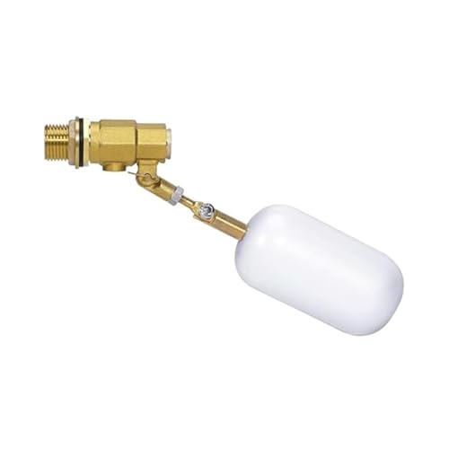 1/5.1 cm Schwimmer-Kugelhahn mit verstellbarem Arm, Automatischer Füllzufuhr-Luftbefeuchter Tank Wasser Sumpfkühler Schwimmerventil für Vieh Tröge Aquarien Teiche von BBTISG
