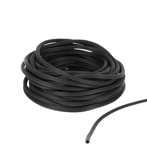 BBTISG 10 Meter Gummikordel Keder Gummikordel Kederband Kederschnur mit Kederrolle für Klemmrahmen als Kederband Kederschnur Kordel Ersatzteil (4mm) von BBTISG