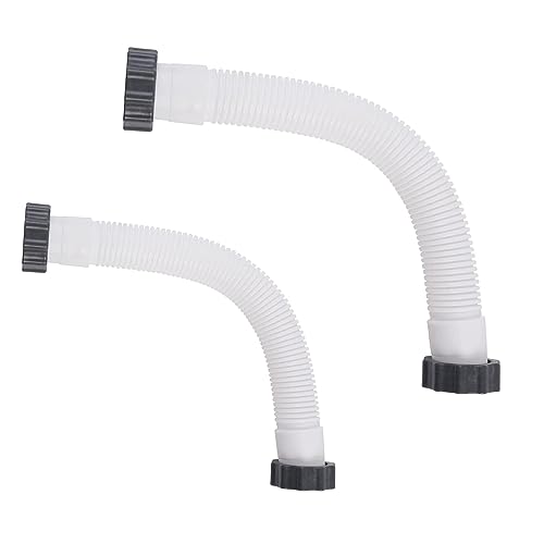 BBTISG 2 Stück 11535 Pool Sandfilter Pumpenschlauch, 16 Zoll Pool Sandfilter Pumpenschlauch 11535 Verbindung für Intex von BBTISG
