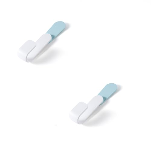 BBTISG 2 Stück Verstellbares Topfdeckelregal, Wandmontage Hängender Topfdeckelständer Selbstklebender Topfdeckelhalter Stanzfreie Pfannendeckelregale für Zuhause, Küche (weiß) von BBTISG