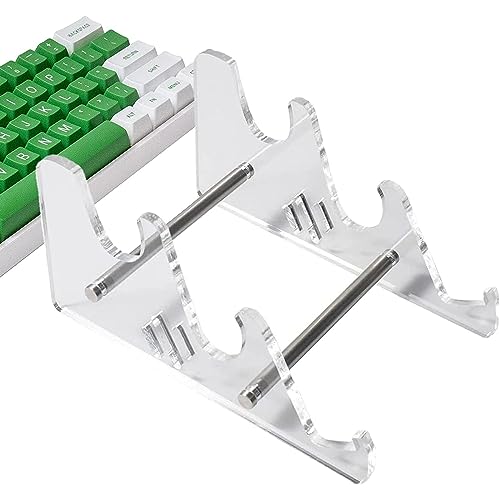 BBTISG 3 Ebenen Acryl Tastaturständer, Transparenter Mechanischer Tastaturhalter Geneigter Tastaturständer für Computerspiele und Tippen für Tastaturen für Büro und Zuhause BBTISG 3 Ebenen Acryl Tastaturständer, Transparenter Mechanischer Tastaturhalter Geneigter Tastaturständer für Computerspiele und Tippen für Tastaturen für Büro und Zuhause von BBTISG