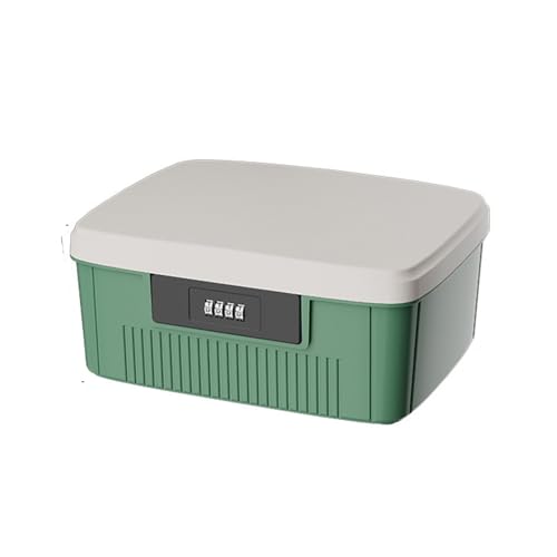 BBTISG Abschließbare Box, 2 Lagige Medizin Aufbewahrungsbox Medikamente Abschließbarer Behälter Abschließbarer Aufbewahrungsbehälter Organizer Lebensmittel Handy Gefängnis Aufbewahrungskoffer (Grün) BBTISG Abschließbare Box, 2 Lagige Medizin Aufbewahrungsbox Medikamente Abschließbarer Behälter Abschließbarer Aufbewahrungsbehälter Organizer Lebensmittel Handy Gefängnis Aufbewahrungskoffer (Grün) von BBTISG