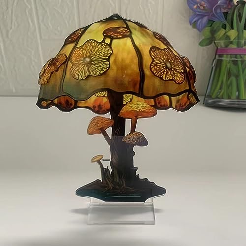 BBTISG Mini Pilz Statue, niedliche Miniatur Pilz Figuren Tischdekoration mit Pilzen Pilz Dekor Gartendekoration Mini Harz Pilzhaus Ornamente für Garten, Hof, Garten (C) von BBTISG