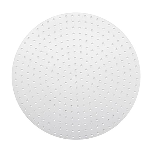 BBTISG Silikon Reismatte Reiskocher brennbeständig Silikon Pad antihaftbeschichtet rund Dampfgarer Pad Mehrzweck Silikon Schnellkochtopfmatte (31 cm) von BBTISG