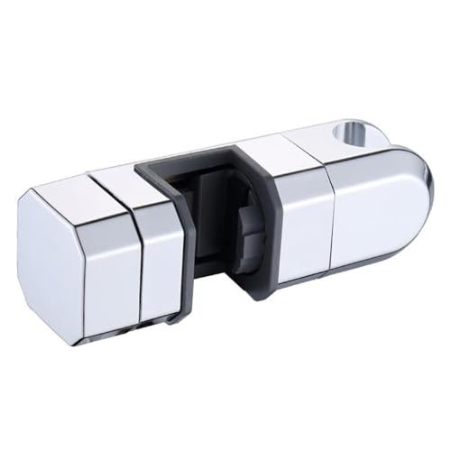 BBTISG Duschkopfhalter, verstellbarer Schwenk Sprühhalter Universal Chrom Duschstange Kopfschieberhalter Duschkopf Stangenhalter für Slide Bar 15 – 18mm BBTISG Duschkopfhalter, verstellbarer Schwenk Sprühhalter Universal Chrom Duschstange Kopfschieberhalter Duschkopf Stangenhalter für Slide Bar 15 – 18mm von BBTISG