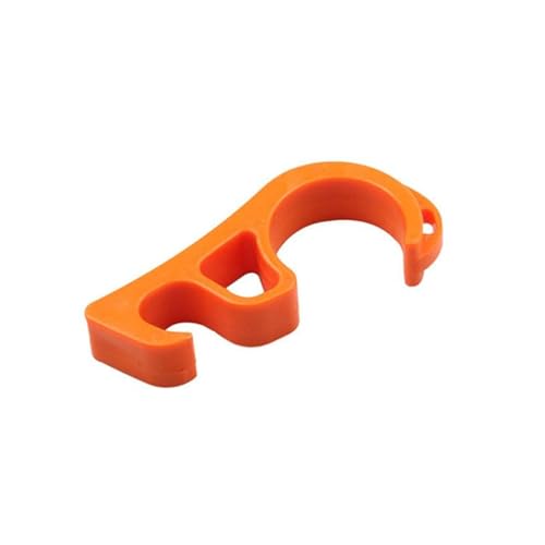 BBTISG Universal Bremshaken für Fahrrad Motorrad, Handbremshaken Sicherheit Parkschloss Parkschloss Parksicherung Fahrrad Rampe Parkschloss Motorrad (Orange) von BBTISG