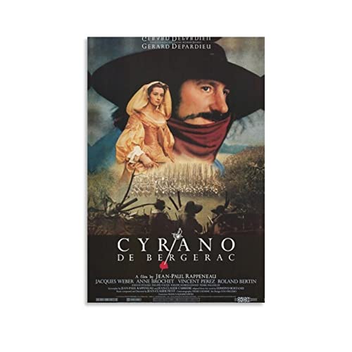 BBZL Cyrano De Bergerac Poster, Leinwandkunst, dekorativer Gemälde, Bilddruck, modern, Familie, Junge, Mädchen, Schlafzimmer, Wohnzimmer, Dekoration, Wanddekoration, Poster, 30 x 45 cm von BBZL